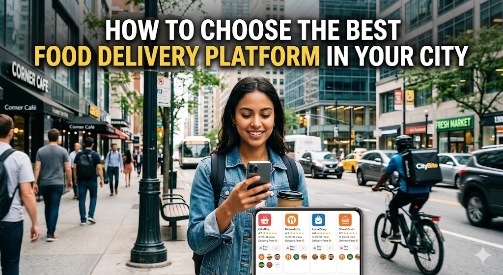 How to Choose the Best Food Delivery Platform in Your City